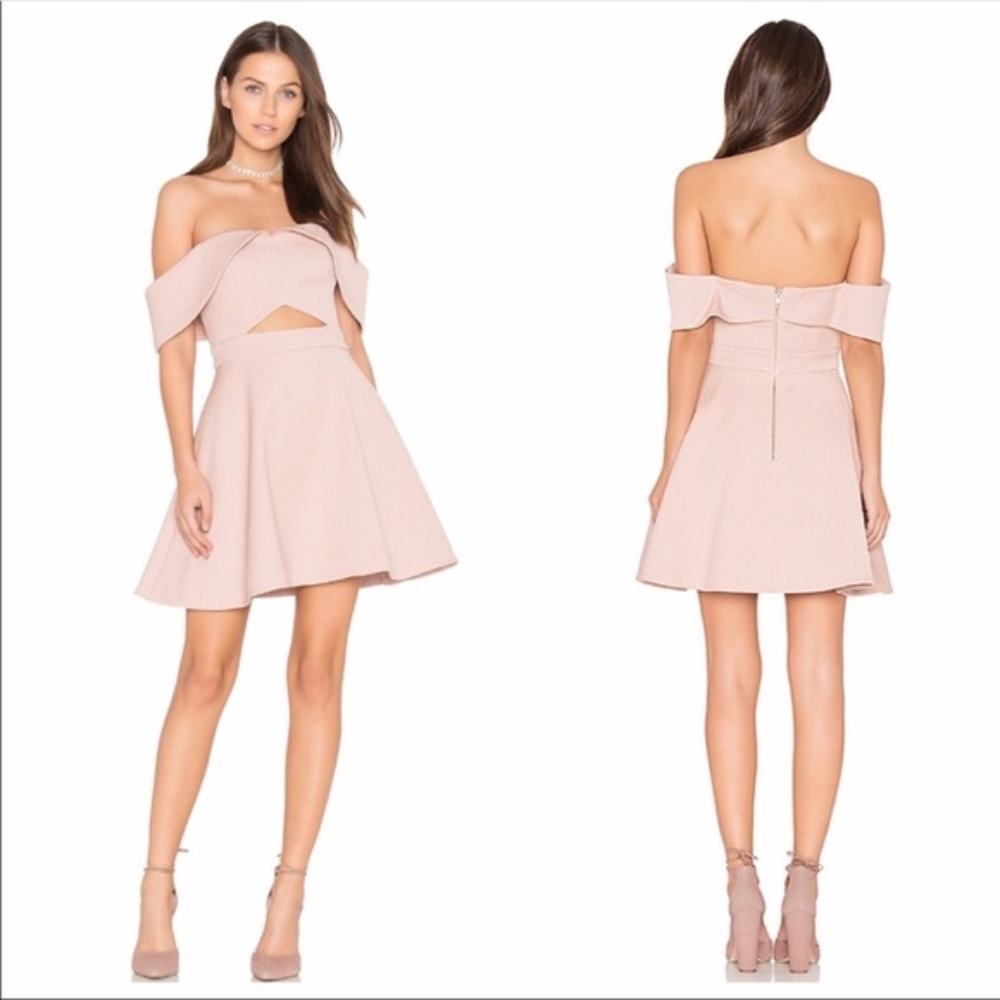 FINAL!! NWT KEEPSAKE APOLLO DRESS NUDE